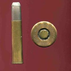 10.75 x 45 R Grundig - TRES RARE - marquage : H.UTENDORFFER NURNBERG - balle nickel pointe plomb