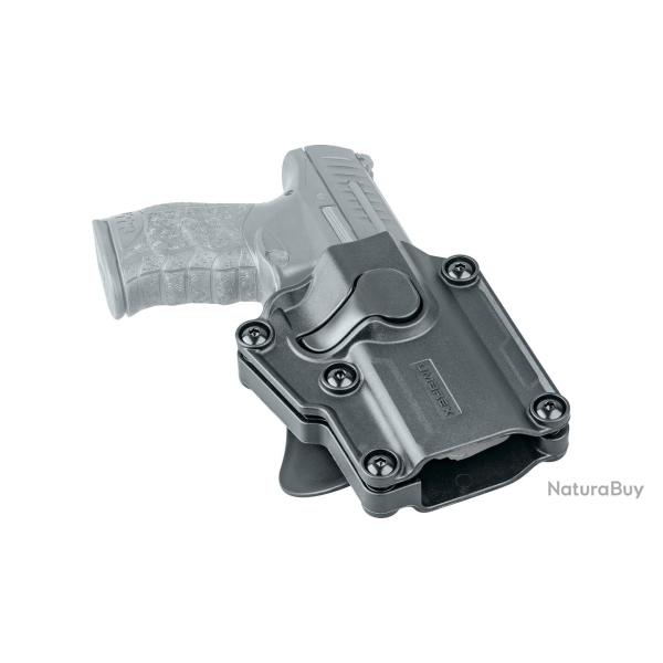 HOLSTER PADDLE POLYMERE UNIVERSEL RETENTION BOUTON