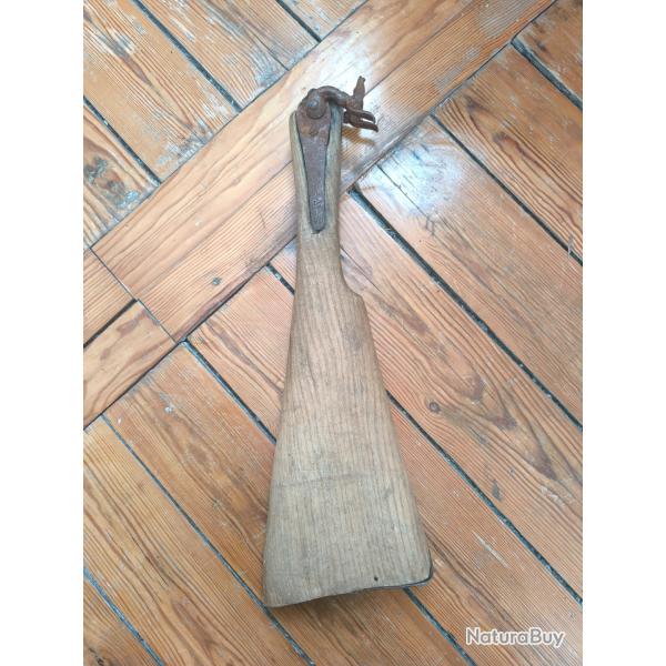 Crosse fusil chien juxtapos�