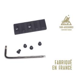 Rail Picatinny Winchester XPR court et long - Aluminium - Thor-Accessoires Fabriqu&eacute; en France