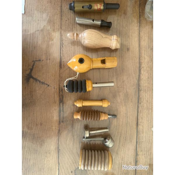 Lot de 10 appeau(lot 1)