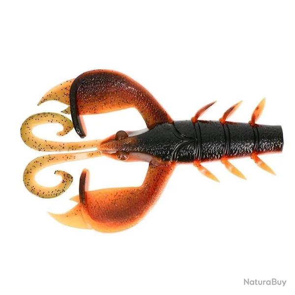 Leurre Souple Illex Magic Craw 8cm Par 4 Pumpkin Orange 8 cm