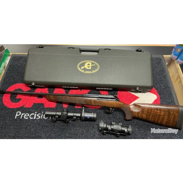 CHAPUIS ROLS.2 calibre 9,3x62 avec lunette Zeiss V6 1.1-6X24 et Aimpoint 900SC