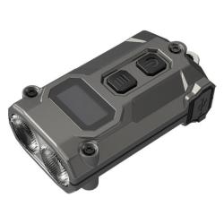 Lampe porte-cl&eacute;s Tini 3 600 Lumens Nitecore Gris