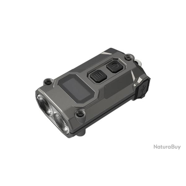 Lampe porte-cl�s Tini 3 600 Lumens Nitecore Gris