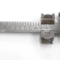 Hausse &agrave; r&eacute;glage lat&eacute;ral microm&eacute;trique pour Lee Enfield N&deg;1MkIII (SMLE)