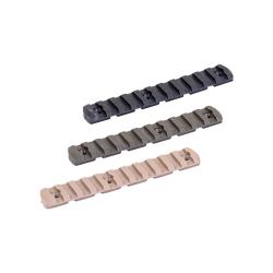 DLG Tactical Segment de rail polym&egrave;re M-LOK &agrave; 11 fentes (picatinny)