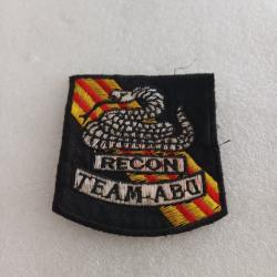 Patch arm&eacute;e us RECONNAISSANCE TEAM ABU ORIGINAL 3