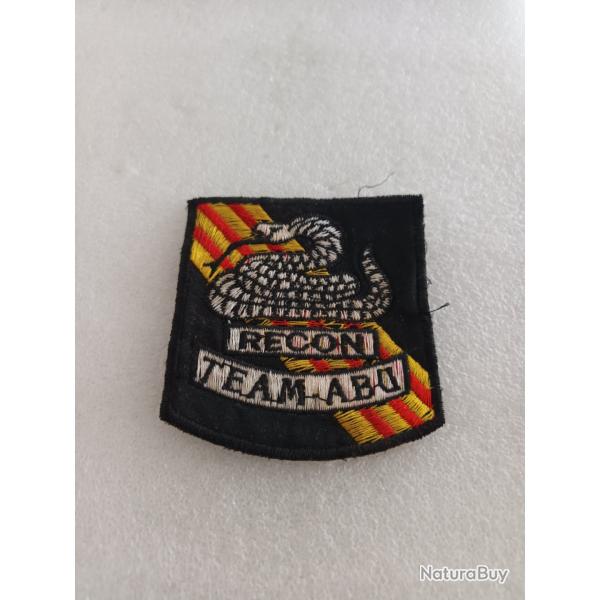 Patch arm�e us RECONNAISSANCE TEAM ABU ORIGINAL 3