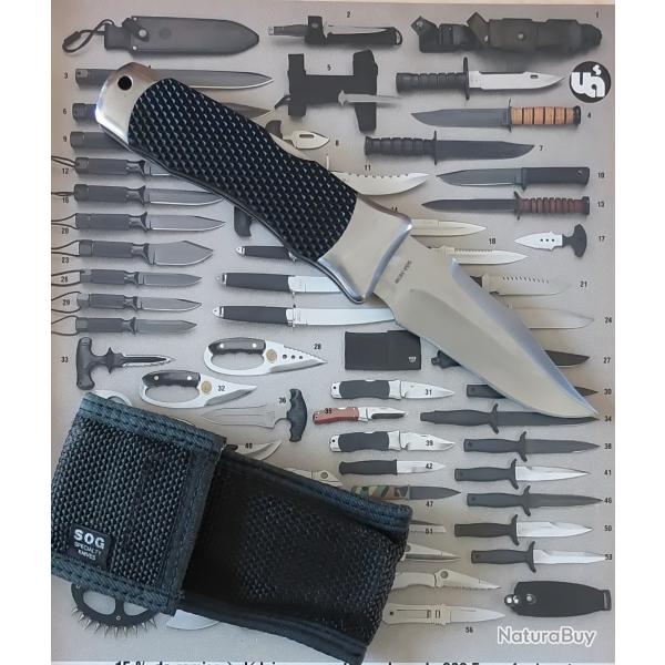 * Couteau pliant Vintage SOG "TOMCAT 1" 1989 *