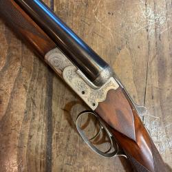 A.Perrin Cal 12/70 2 Paires de canons 65 et 70cm Gravures sign&eacute;es Ripamont&eacute;