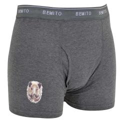 Lot 3 Boxers canard cerf sanglier &eacute;lastique coton doubl&eacute; M &agrave; 3XL 3XL