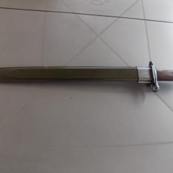 Ba&iuml;onnette U.S. Mod&egrave;le 1905 fabricant R.I.A. 1906