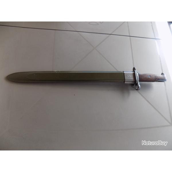 Ba�onnette U.S. Mod�le 1905 fabricant R.I.A. 1906