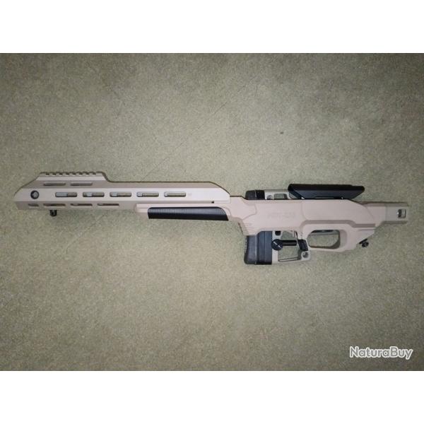 ENSEMBLE CHASSIS TIKKA T3/X SA MDT ESS FDE + CROSSE + GARDE-MAIN