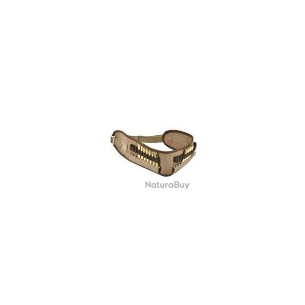 Cartouchi�re grande chasse croute de cuir (20 balles)