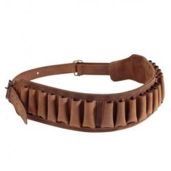 Cartouchi&egrave;re SHOOT HUNTING CUIR marron (20 cartouches)