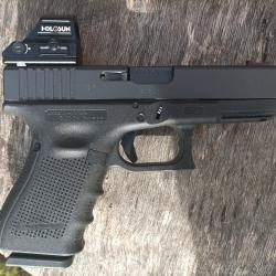 Glock 23 Gen4 + point rouge Holosun HS407