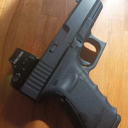 Glock 23 Gen4 + point rouge Holosun HS407