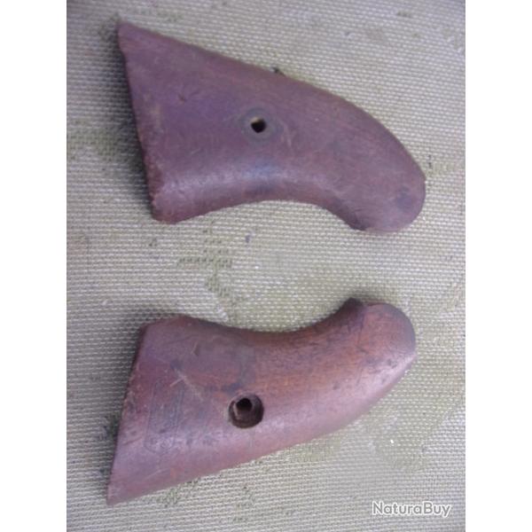 plaquette de croose pour revolver type Western hauteur 80,5  mm