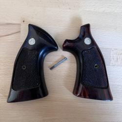 Crosse/Plaquettes Bois S&W carcasse K/L Square Butt