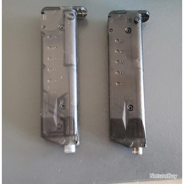 Lot de 2 speed loaders, chargette rapide, BB loader pour airsoft