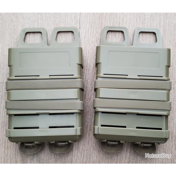 Lot 2 portes chargeur Fast mag airsoft