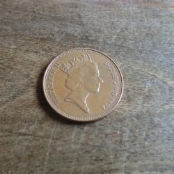 monnaie &eacute;lisabeth II 2 pence  1994