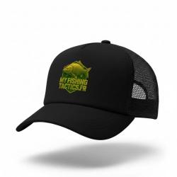 Casquette Noire - MFT&reg; Logo - MFT&reg; - Ton Vert