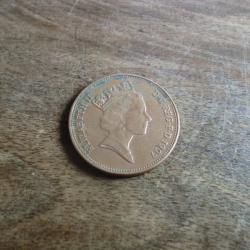 monnaie &eacute;lisabeth II 2 pence  1997
