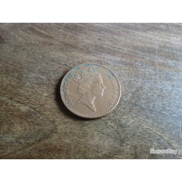 monnaie �lisabeth II 2 pence  1997