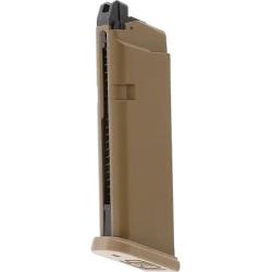 Pr&eacute;commande Nouveaut&eacute; 2026 CHARGEUR 15 COUPS GLOCK 19X COYOTE BBS 6MM GAZ UMAREX