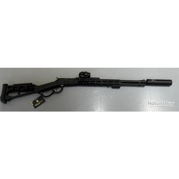 PACK HUGTEK LVR-Sxb Noir Garde Main M-lok Crosse Alu 51cm Cal 44 Mag
