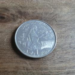 monnaie  tunisie 1 dinar 1983