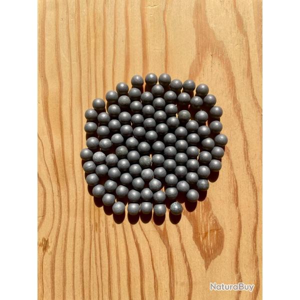 100 balles rondes roul�es en plomb 315