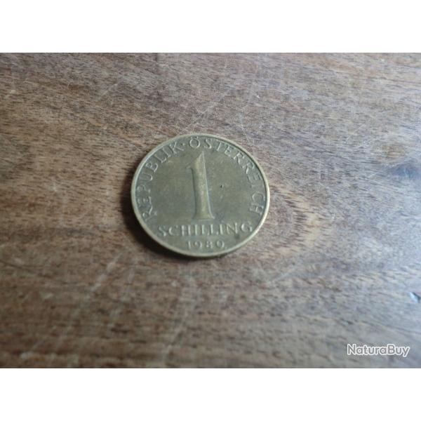 monnaie 1 schilling  1980