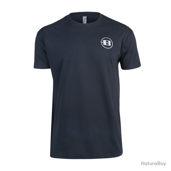 T shirt Bergara Stamp Navy Heather