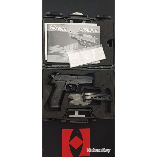 Pistolet d'occasion Sig Sauer Mosquito calibre 22 LR � 1 � sans prix de r�serve !!!
