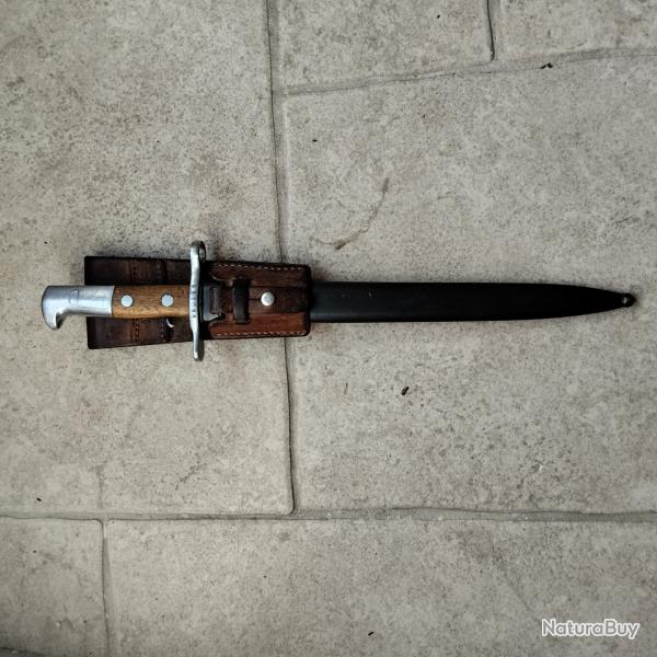 Ba�onnette Suisse Mod�le 1918 Elsener Schwyz pour fusil Schmidt-Rubin K31
