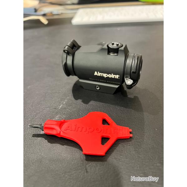 Aimpoint micro H2 2moa