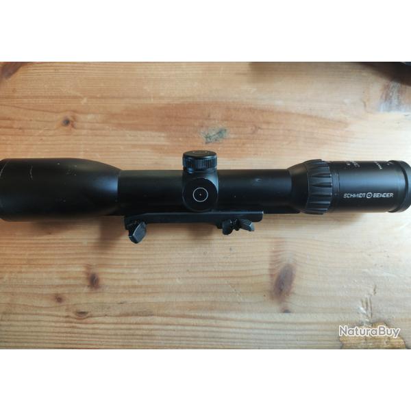 montage blaser + lunette Schmidt et bender zenith  1,5-6x42