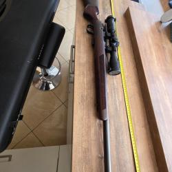 Carabine 22lr cz 457 varmint &eacute;quip&eacute;e lunette hawke Vantage 3-9x40