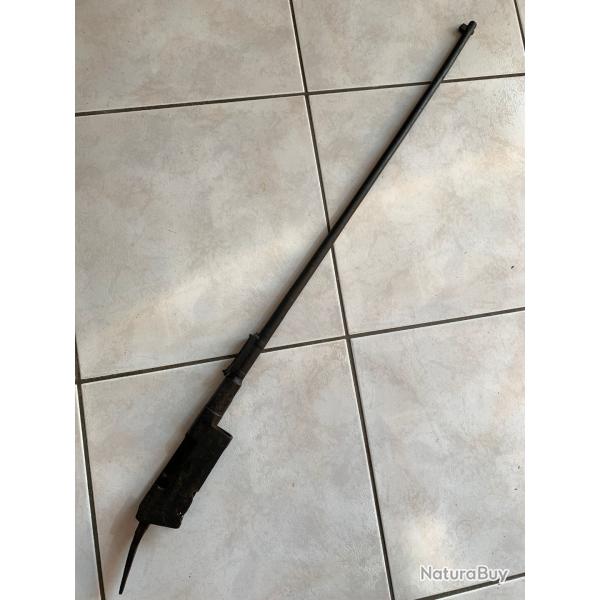 Militaria Fran�ais WW1 Boitier Canon Lebel M1886 M93 Occasion Cat�gorie D