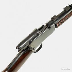 Carabine Winchester Model 1890 Cal. 22LR en excellent &eacute;tat, bronzage impeccable, crosse avec l&eacute;g&egrave;res