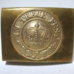 Plaque ceinturon Bavi&egrave;re mod&egrave;le 1895