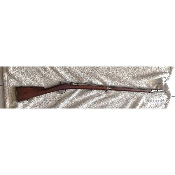 FUSIL CHASSEPOT MODELE 1866 � aiguille  cal 11mm bon etat
