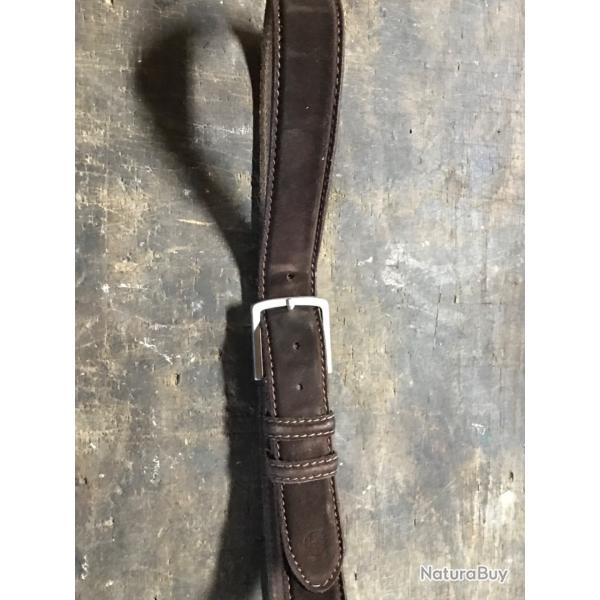 Ceinture cuir fa�on daim