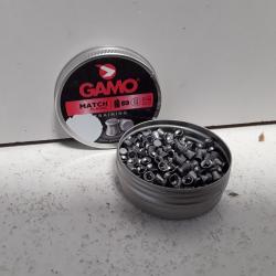 X250 plombs Gamo MATCH CLASSIC cal.4,5mm 0,49g