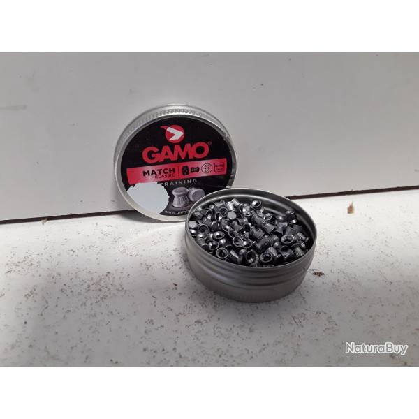 X250 plombs Gamo MATCH CLASSIC cal.4,5mm 0,49g