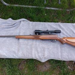 Carabine krico avec stetcher en cal 7x64 avec lunette zeiss 6x42